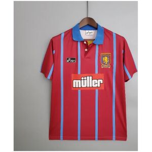 Mens Aston Villa Home Retro Jersey 1993-95 Mens Aston Villa Home Retro Jersey 1993-95
