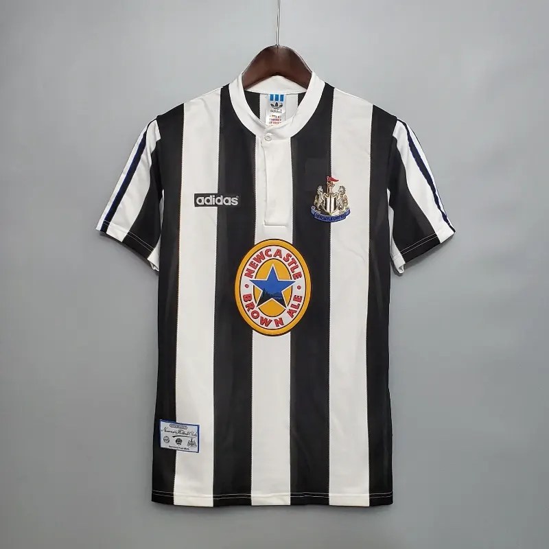 Mens Newcastle United Home Retro Jersey 1995-97 Mens Newcastle United Home Retro Jersey 1995-97