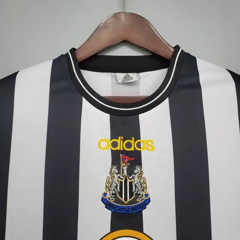 Mens Newcastle United Home Retro Jersey 1997-99 Mens Newcastle United Home Retro Jersey 1997-99