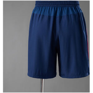 Mens Barcelona Retro Home Shorts 2014/15 rear view showing clean waistband and athletic cut