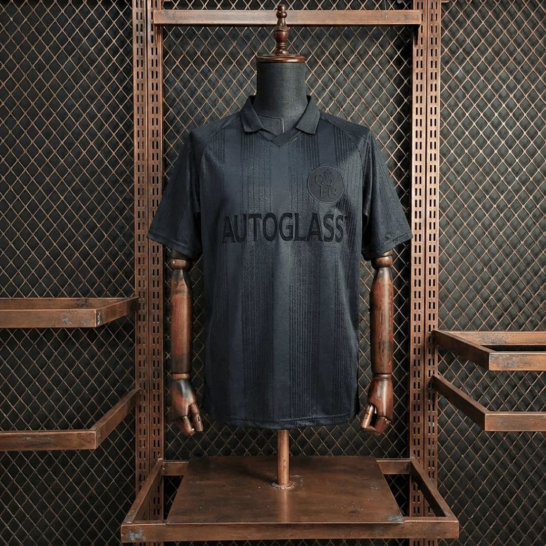 Mens Chelsea Second Retro Away Jersey 1998/00 Mens Chelsea Second Retro Away Jersey 1998/00 front view on mannequin
