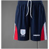 Mens England World Cup Retro Home Shorts 1998 front view on mannequin