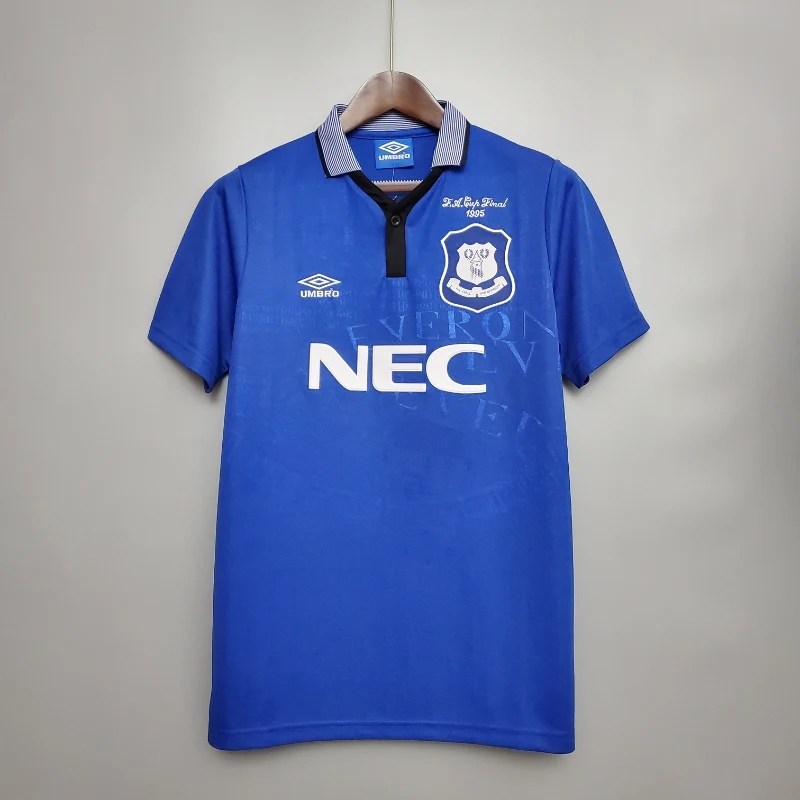 Mens Everton Home Retro Jersey 1994-95 Mens Everton Home Retro Jersey 1994-95
