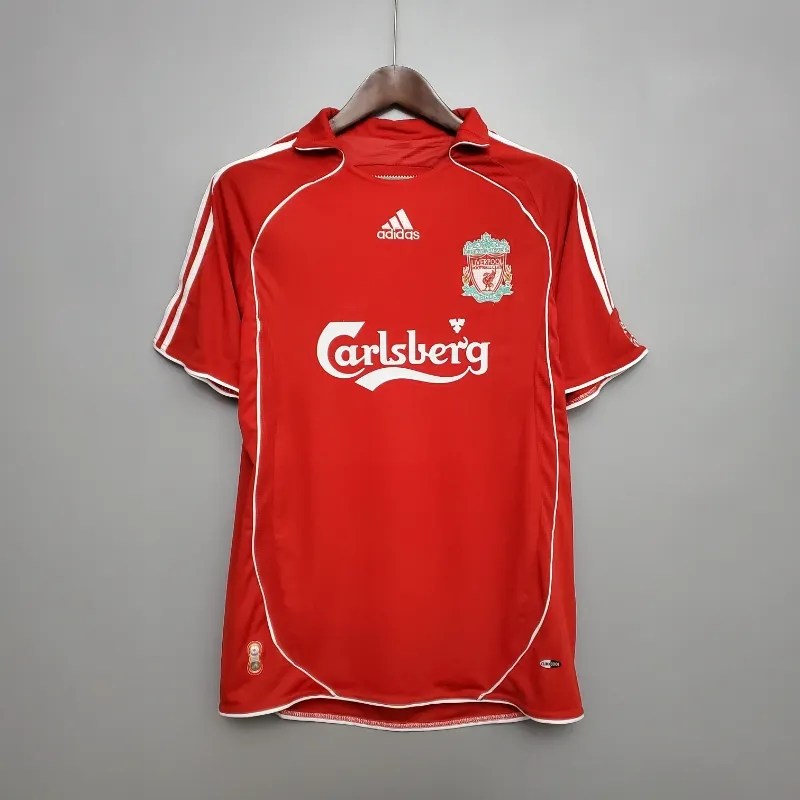Mens Liverpool Home Retro Jersey 2006-07 Mens Liverpool Home Retro Jersey 2006-07