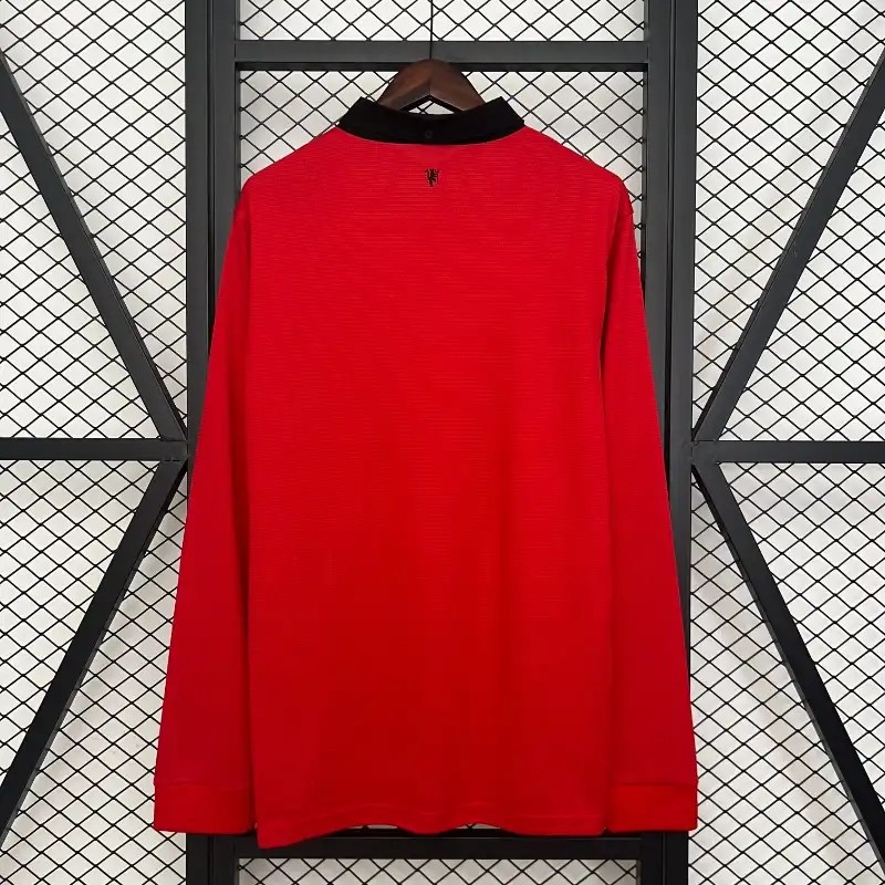 Mens Manchester United Home Retro Long Sleeve Jersey 2013-14 Mens Manchester United Home Retro Long Sleeve Jersey 2013-14