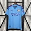 Mens Manchester City Home Retro Jersey 2019-20