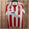 Mens Sporting de Gijon Retro Home Jersey 1995/96 front view on hanger
