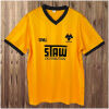 Mens Wolverhampton Wanderers Retro Home Jersey 1986/88 front view flat lay