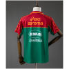 Mens Roma Retro Training Kit Jersey 1995/96 rear view of shirt and shorts