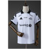Front view of the Mens Rosenborg Home Jersey 2026/27 in white with black polo collar and two-star crest