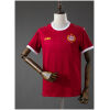Mens Rot-Weiss Essen 100th Edition Anniversary Jersey front view in red with gold laurel crest and white trim