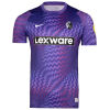 Kids SC Freiburg goalkeeper jersey 2026/27 purple with violet and pink zigzag