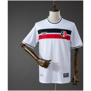 Mens Santa Cruz Away Jersey 2026/27 front view with black and red chest band