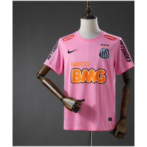 Mens Santos /Pink Retro Jersey 2012/13 Mens Santos /Pink Retro Jersey 2012/13 front view on mannequin