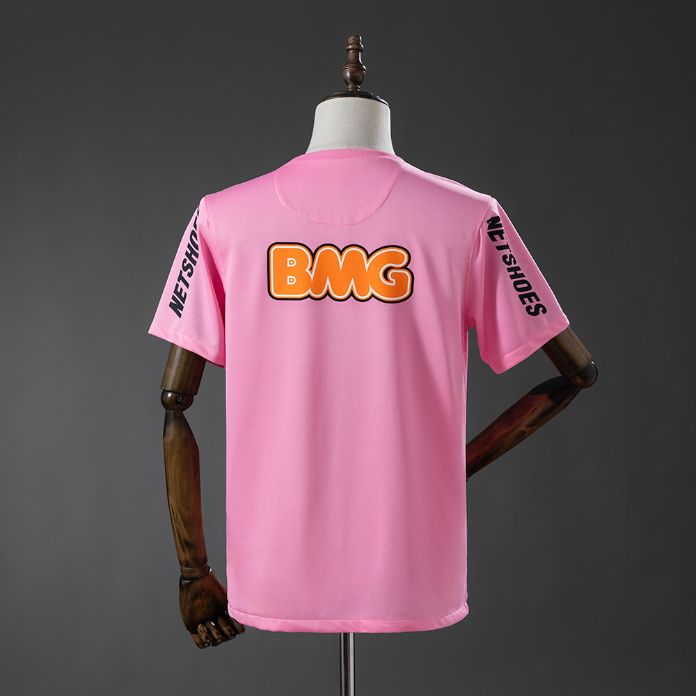Mens Santos /Pink Retro Jersey 2012/13 Mens Santos /Pink Retro Jersey 2012/13 rear view showing authentic team styling