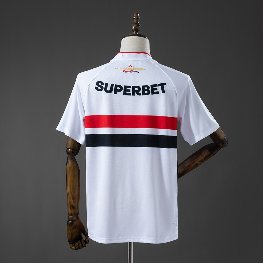 Mens Sao Paulo Home Jersey 2026/27 Mens Sao Paulo Home Jersey 2026/27 rear view showing authentic team styling