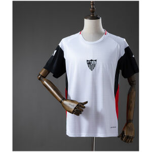 Mens Sevilla Pre-Match Jersey 2025/26 front view on mannequin
