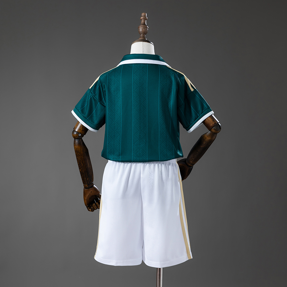 Kids South Africa Away Kit 2026 Kids South Africa Away Kit 2026 rear view of shirt and shorts