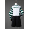 Kids Sporting CP Retro Long Sleeve Home Kit 2001/02 Kids Sporting CP Retro Long Sleeve Home Kit 2001/02 rear view of shirt and shorts