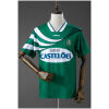 Mens Sporting CP Retro Away Jersey 1994/95 front view in green with white wave