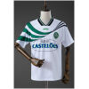 Mens Sporting CP Retro Third Jersey 1994/95 front view in white with green arc
