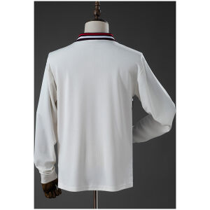 Mens St. Pauli Retro Long Sleeve Home Jersey 1997/98 rear view showing authentic team styling