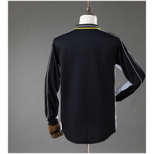Mens St. Pauli Retro Long Sleeve Away Jersey 1999/00 rear view showing authentic team styling