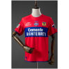 Mens Tigres UANL Retro Away Jersey 2001/02 front view in red and blue