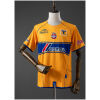 Mens Tigres UANL Retro Home Jersey 2005/06 front view in yellow with blue trim