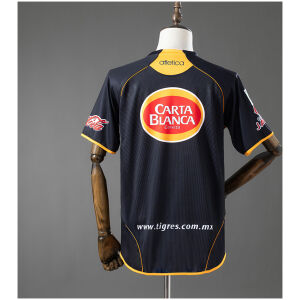 Mens Tigres UANL Retro Third Jersey 2005/06 rear view showing matching team styling