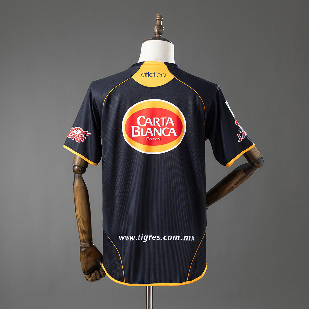 Mens Tigres UANL Retro Third Jersey 2005/06 Mens Tigres UANL Retro Third Jersey 2005/06 rear view showing matching team styling