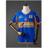 Mens Tigres UANL Retro Away Jersey 2006 front view in blue with yellow V-neck