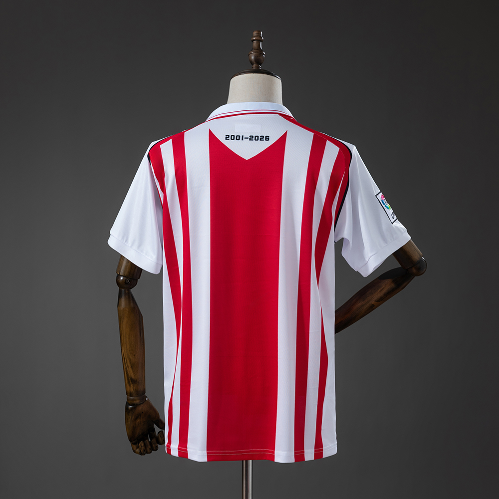 Mens UD Almeria Style Retro Jersey 2025/26 Mens UD Almeria Style Retro Jersey 2025/26 rear view showing authentic team styling