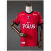 Mens 浦和レッズ Urawa Red Diamonds Home Jersey 2026/27 front view with centered crest, POLUS sponsor, and navy trim