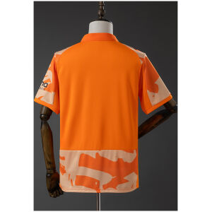Mens Valencia Style Retro Jersey 2025/26 rear view showing authentic team styling