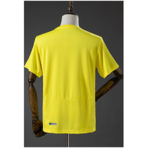 Mens Villarreal CF Retro Home Jersey 2008/09 rear view showing authentic team styling