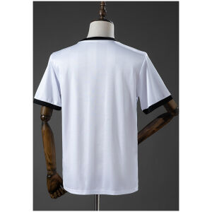 Mens Wolverhampton Wanderers Wolves Retro Away Jersey 1986/88 rear view showing authentic team styling