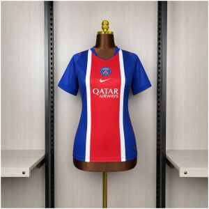 Womens Paris Saint-Germain Home Jersey 2026/27 front view with red Hechter stripe