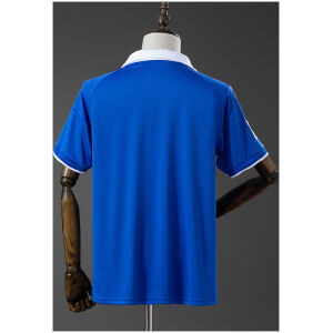 Mens Zaragoza Style Retro Jersey 2025/26 rear view showing authentic team styling