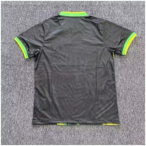 Mens Brazil Black With Eagles Special Version Jersey 2025 back view detail