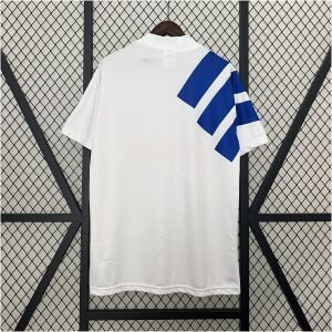 Mens Real Zaragoza white Retro Away Jersey 1992/93 back view detail