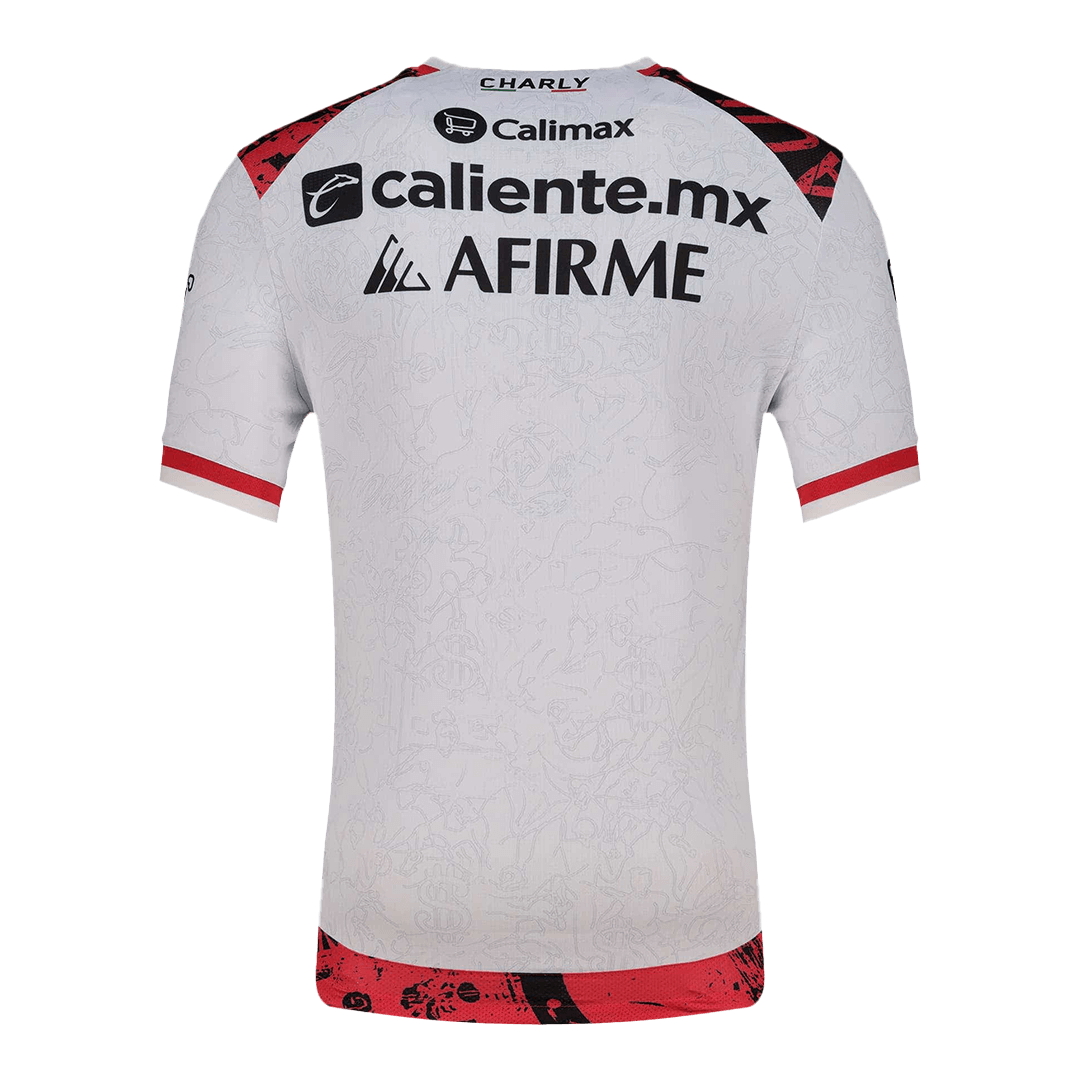Mens Club Tijuana Away Jersey 2025/26 Mens Club Tijuana Away Jersey 2025/26 rear view showing matching team styling