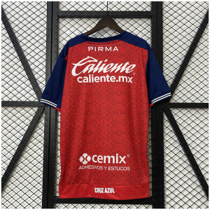 Mens Cruz Azul Third Jersey 2024/25 rear view showing matching team styling