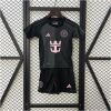 Kids Miami Away Kit 2025/26 front view showing two-tone shirt and shorts