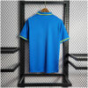 Mens World Cup Brazil Blue Polo 2022 Mens World Cup Brazil Blue Polo 2022 back view detail