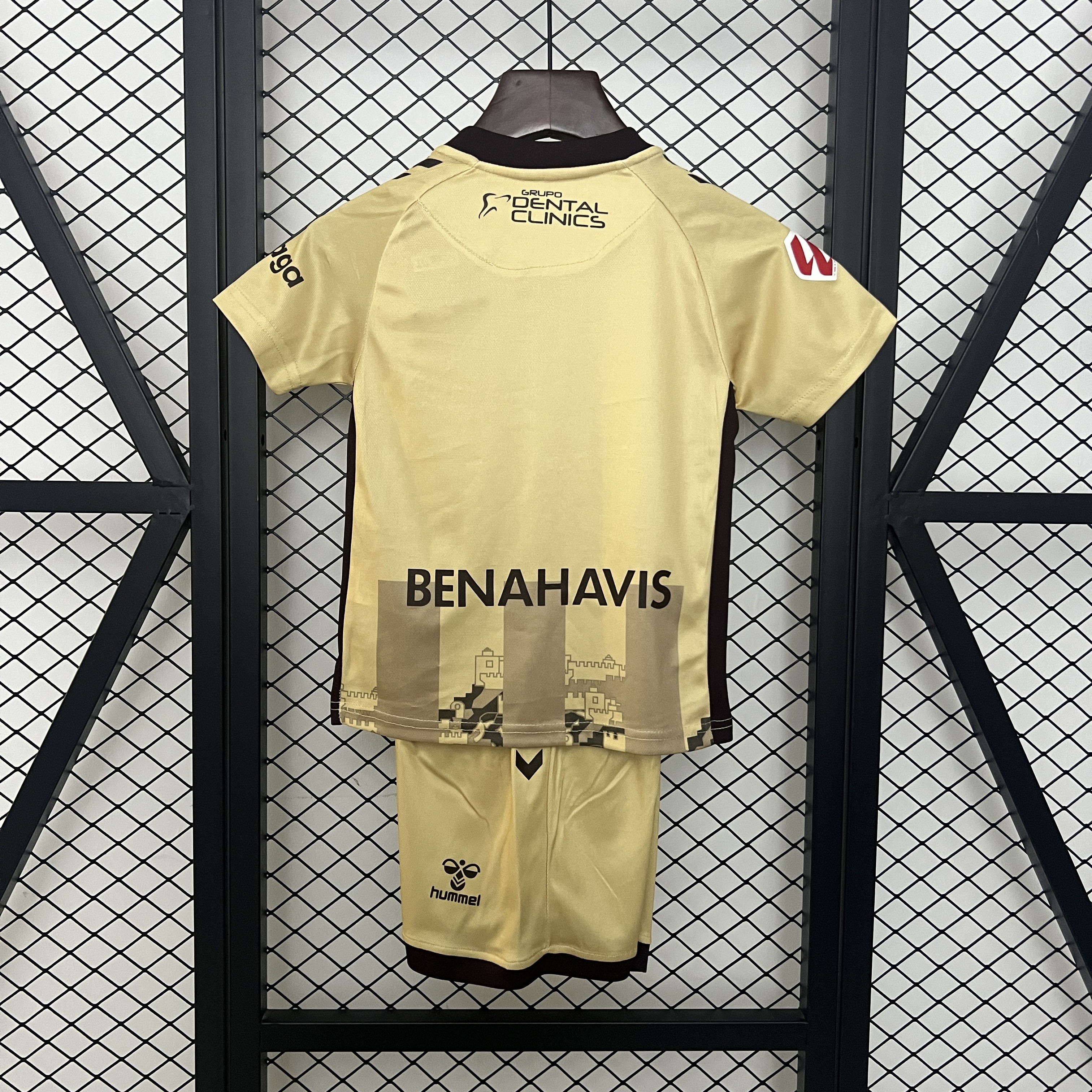 Kids Malaga Third Kit 2024/25 Kids Malaga Third Kit 2024/25 back view detail