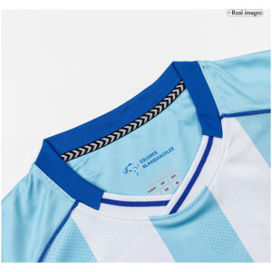 Mens Malaga CF Home Jersey 2025/26 rear view showing matching team styling