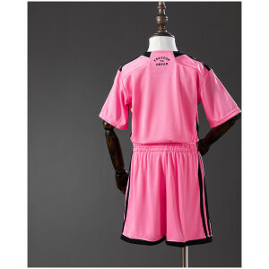 Kids Inter Miami Home Kit 2024/25 rear view of shirt and shorts