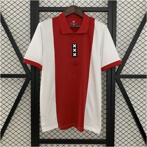 Mens Ajax Commemorative Edition Jersey 2025/26 front view on display