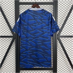 Mens Schalke 04 Home Jersey 2025/26 front view on display